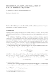 TRICHOTOMY, STABILITY, AND OSCILLATION OF A FUZZY DIFFERENCE EQUATION G. STEFANIDOU AND G.