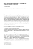 ON STABILITY ZONES FOR DISCRETE-TIME PERIODIC LINEAR HAMILTONIAN SYSTEMS ˘ VLADIMIR RASVAN Received