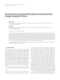 Báo cáo hóa học: "  Iterative Source-Channel Decoding: Improved System Design Using EXIT Charts"