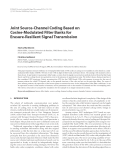 Báo cáo hóa học: " Joint Source-Channel Coding Based on Cosine-Modulated Filter Banks for Erasure-Resilient Signal Transmission Slavica Marinkovic"