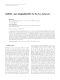 Báo cáo hóa học: " LAMAN: Load Adaptable MAC for Ad Hoc Networks Marc Realp"