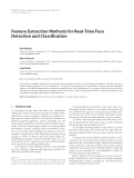 Báo cáo hóa học: " Feature Extraction Methods for Real-Time Face Detection and Classiﬁcation"