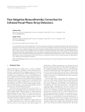 Báo cáo hóa học: "  Fast Adaptive Nonuniformity Correction for Infrared Focal-Plane Array Detectors"
