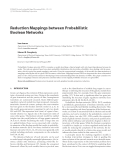 Báo cáo hóa học: " Reduction Mappings between Probabilistic Boolean Networks"