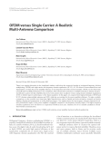 Báo cáo hóa học: "  OFDM versus Single Carrier: A Realistic Multi-Antenna Comparison"