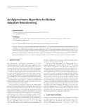 Báo cáo hóa học: " An Approximate Algorithm for Robust Adaptive Beamforming"