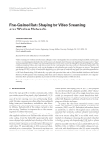 Báo cáo hóa học: " Fine-Grained Rate Shaping for Video Streaming over Wireless Networks"