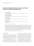 Báo cáo hóa học: "Rule-Driven Object Tracking in Clutter and Partial Occlusion with Model-Based Snakes"