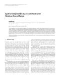 Báo cáo hóa học: " Spatio-temporal Background Models for Outdoor Surveillance"