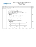 Đáp án đề thi thử tốt nghiệp THPT 2010 môn Toán - Đề số 2