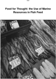 Food for thought:the use of marine resources in fish feed