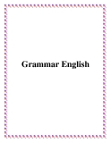 Grammar English (Ngữ pháp tiếng anh)