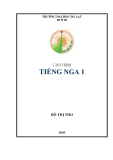 Giáo trình tiếng Nga 1 - ĐH Đà Lạt