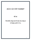 Đề tài: Tìm hiểu công tác kế toán của công ty CP đầu tư HT.VNA