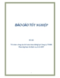 Đề tài: Tổ chức công tác kế toán bán hàng tại Công ty TNHH thương mại và dịch vụ ô tô GMT