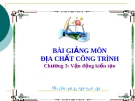 Bài giảng môn địa chất công trình_ Chương 3: Vận động kiến tạo