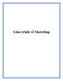 Giáo trình về Sketchup