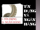 Tín dụng và ngân hàng