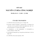 GIÁO TRÌNH MÔN HỌC: NGUYÊN LÝ HÓA CÔNG NGHIỆP