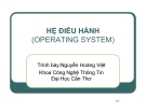 Hệ điều hành-Chương 2: Cấu trúc của hệ điều hànhh