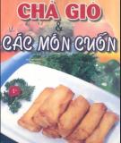 Các món cuốn và Chả giò