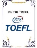 ĐỀ THI TOEFL 