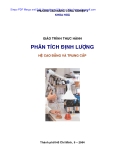 Giáo trình Phân tích định lượng - Cao Đẳng Công Nghiệp 4