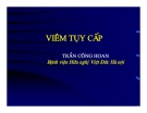 Viêm tủy cấp - Trần Công Hoan