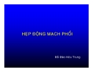 HẸP ĐỘNG MẠCH PHỔI  - BS Đào Hữu Trung