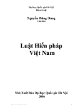 Giáo trình Luật Hiến pháp Việt Nam - Nguyễn Đăng Dung (chủ biên)