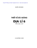 Địa lý 6 bài giảng thiết kế