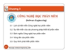 Bài giảng Công nghệ phần mềm - Chương 3: Công nghệ học phần mềm