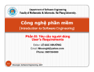 Bài giảng Công nghệ phần mềm - Chương 5: Phương pháp xác định yêu cầu