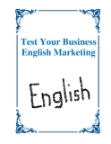 Test Your Business English Marketing