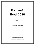 Thủ thuật Microsoft Excel 2010