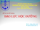 Bạo lực học đường