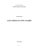 Giáo trình Lò công nghiệp - Phạm Thanh