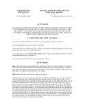 Quyết định số 345/2012/QĐ-UBND
