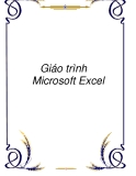 Giáo trình về  Microsoft Excel