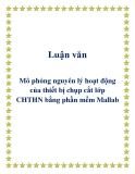 Luận văn - Mô phỏng nguyên lý hoạt động của thiết bị chụp cắt lớp CHTHN bằng phần mềm Mallab