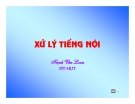 Xử lý tiếng nói