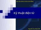 Kỹ thuật điện tử ( Nguyễn Duy Nhật Viễn ) - Chương 1