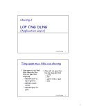 Chương 2: Lớp ứng dụng