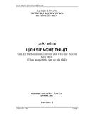 GIÁO TRÌNH LỊCH SỬ NGHỆ THUẬT