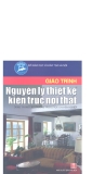 Giáo trình Nguyên lý thiết kế kiến trúc nội thất - NXB Hà Nội