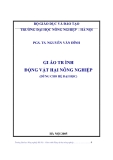 Giáo trình Động vật hại nông nghiệp - PGS.TS. Nguyễn Văn Đĩnh