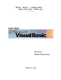 Giáo trình về môn VISUAL BASIC 