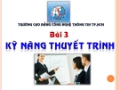 Học Kỹ năng về thuyết trình