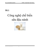 Báo cáo thí nghiệm thực phẩm 