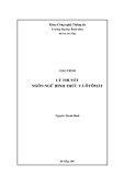 Lý thuyết Ngôn ngữ hình thức và Automata